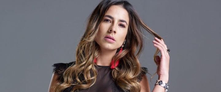 Carla Giraldo puso a suspirar a más de uno con sensual traje de malla