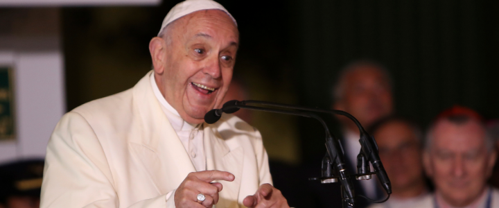 El papa Francisco es todo un comediante, aquí algunos de 