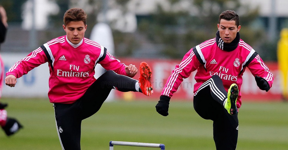 ENTRENAMIENTO REAL MADRID