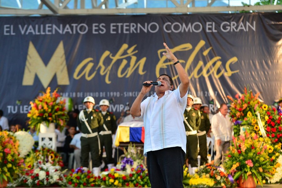 Homenaje Martín Elías. Colprensa-Wendy Peralta