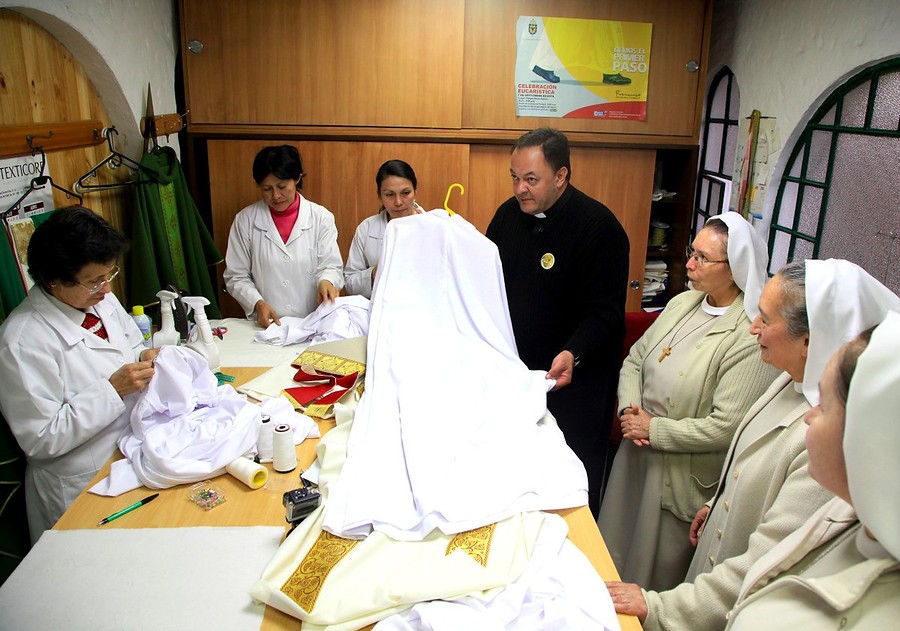 Ornamentos Papa Francisco. Foto: Colprensa.