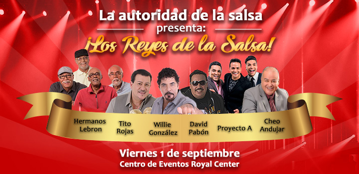 Nota. Los Reyes de la salsa