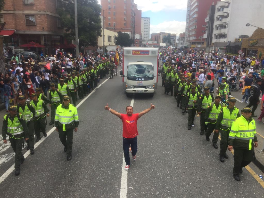 caminata por la solidaridad