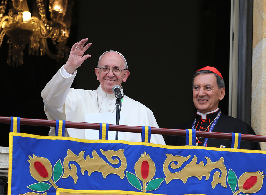 Segundo día Papa Francisco. Foto:  Colprensa-Prensa visita Papa