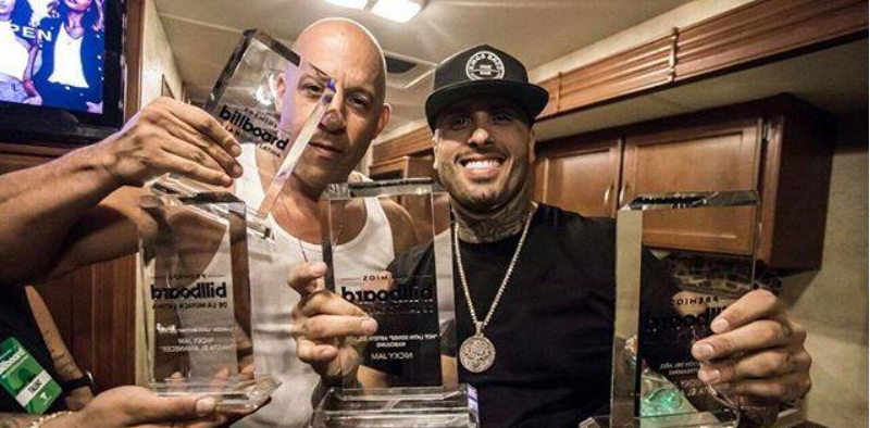 Nicky Jam y Vin Diesel