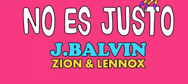 j balvin no es justo