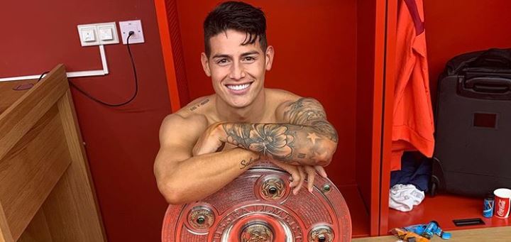 Luego de asegurar que es “el mejor jugador de Colombia”, ahora James Rodríguez enciende las redes mostrando su cuerpo