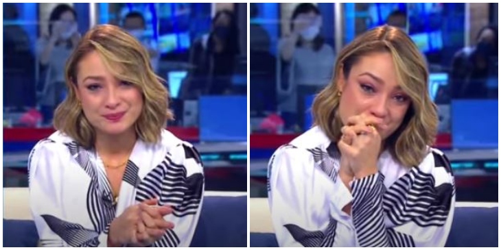 Llorando Asi Fue La Emotiva Despedida De Monica Jaramillo De Noticias Caracol