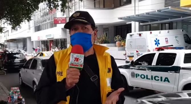 Reportero informó en vivo que su esposa había muerto de Covid-19