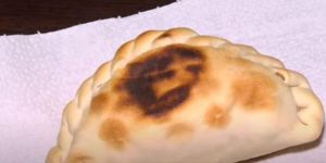 Rostro de Jesús en una empanada Foto captura video