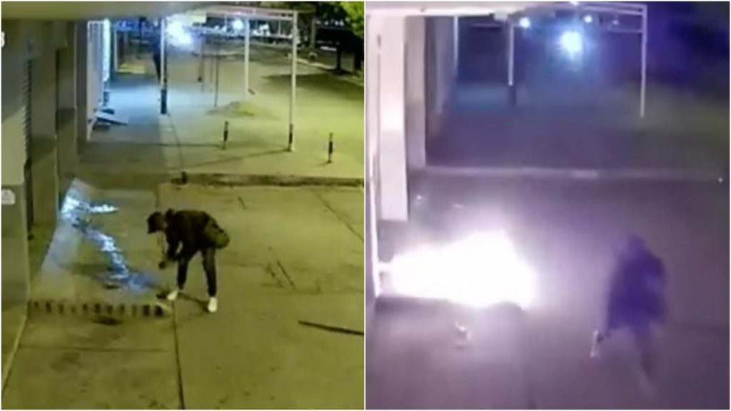 Video Extorsionista Roció Con Gasolina Y Prendió Fuego A Local El Valledupar 8869