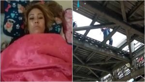 Doloroso relato de mujer que cayó de puente peatonal