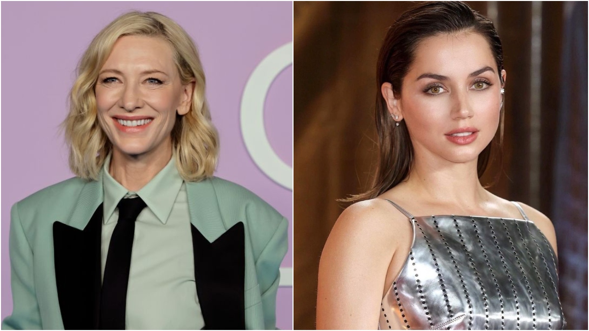 Ana de Armas y cate Blanchett