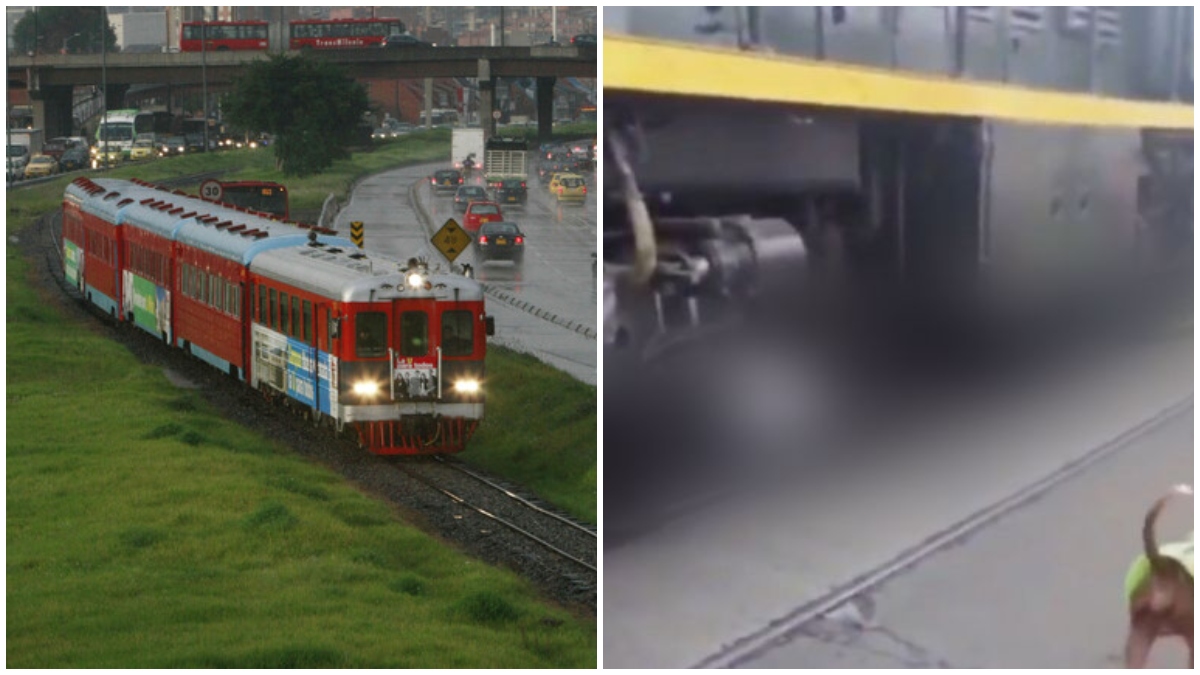 Hombre arrollado por el tren de la Sabana