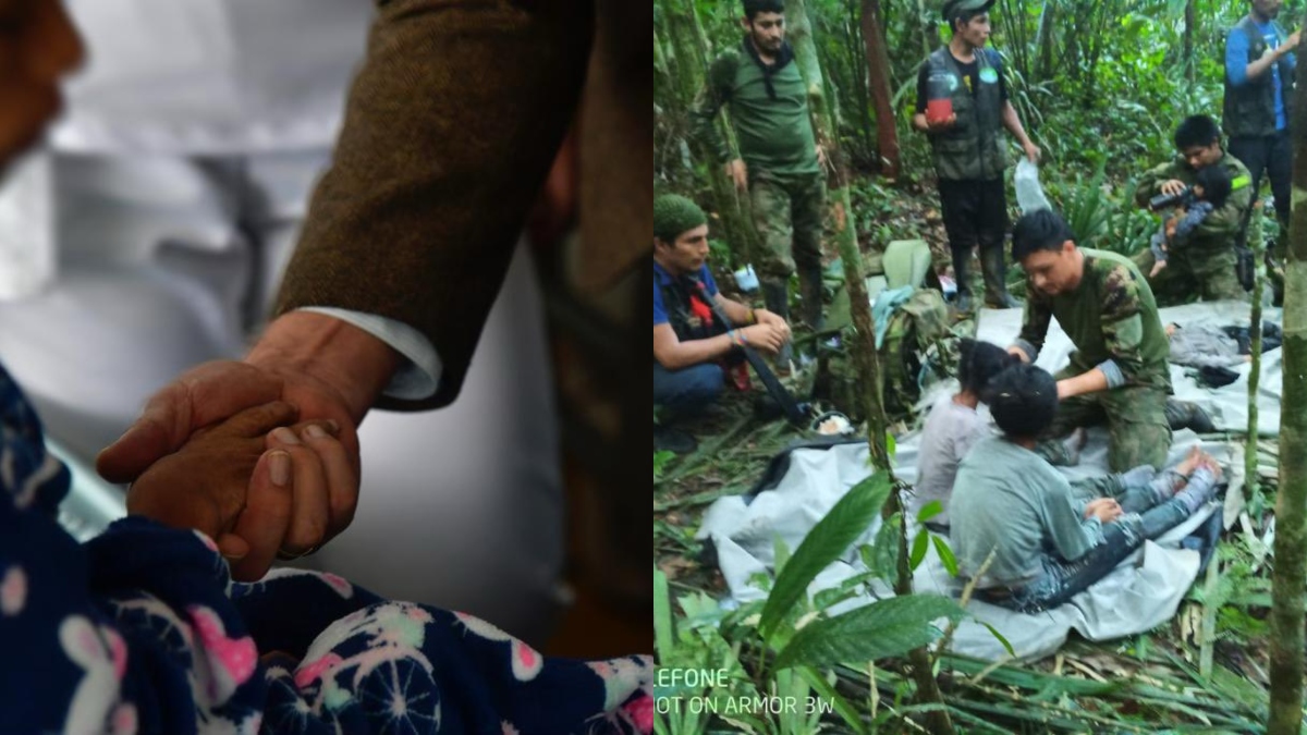 Primeras palabras niños rescatados Guaviare.