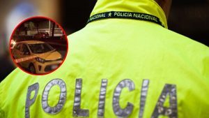 Delincuente se vistió de policía.