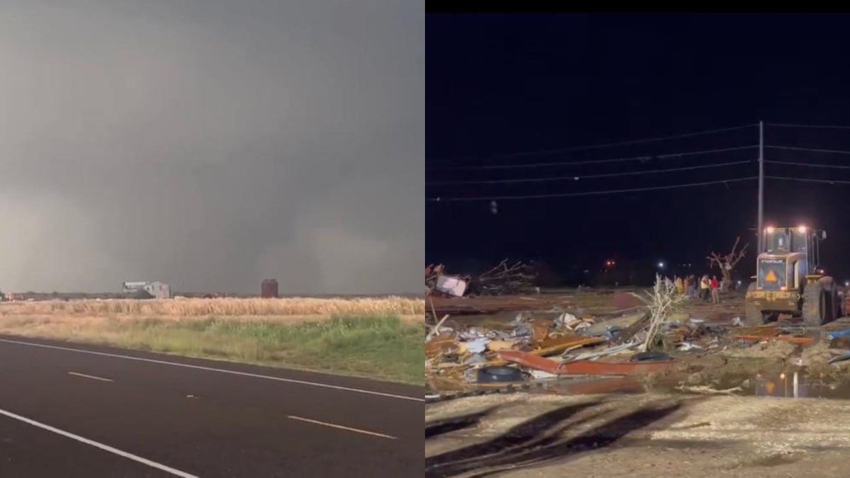 Videos tornado Matador, Texas, Estados Unidos