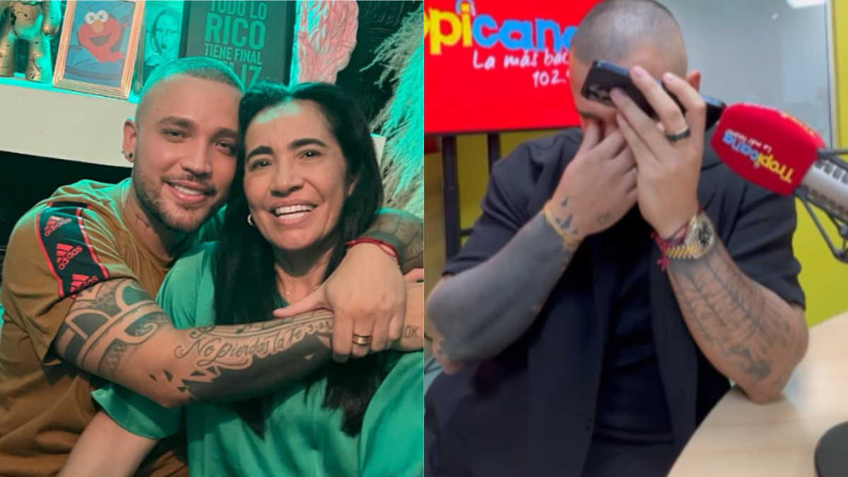 Ella es la mamá de Jessi Uribe, quien lo hizo llorar en plena entrevista  con Tropicana