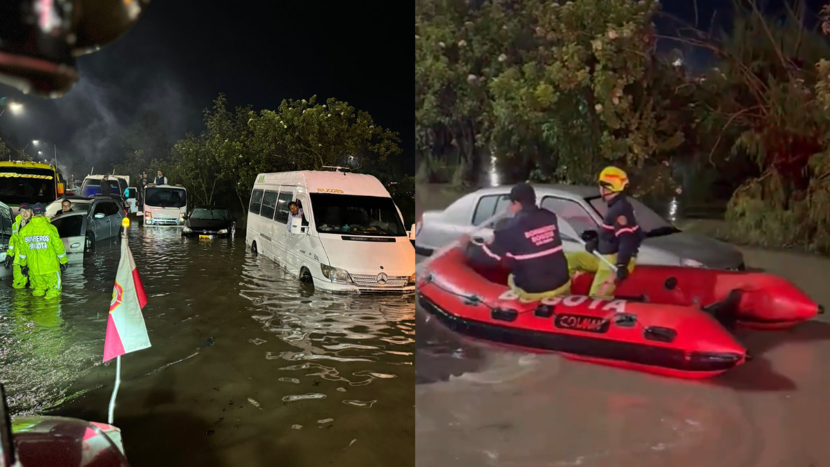 Inundaciones Autopista Norte