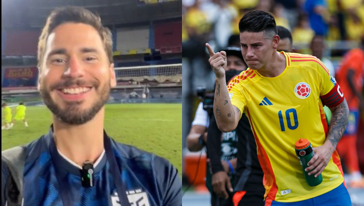 Periodista ecuatoriano se burló de la Selección Colombia y desató la furia en redes