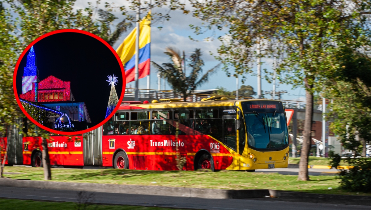 TransMilenio habilitó ruta temporal navideña; horarios recorridos y más