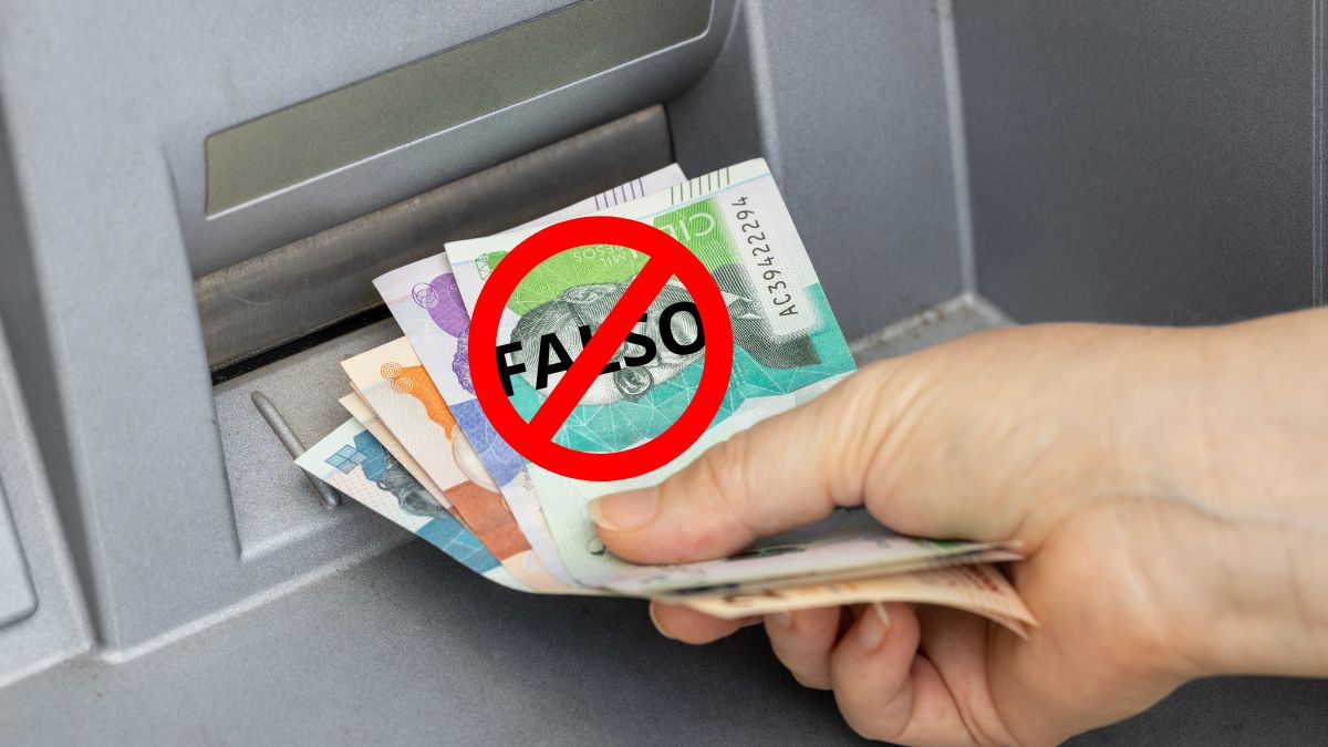 Esto es lo que debe hacer si recibe billetes falsos o en mal estado en un cajero