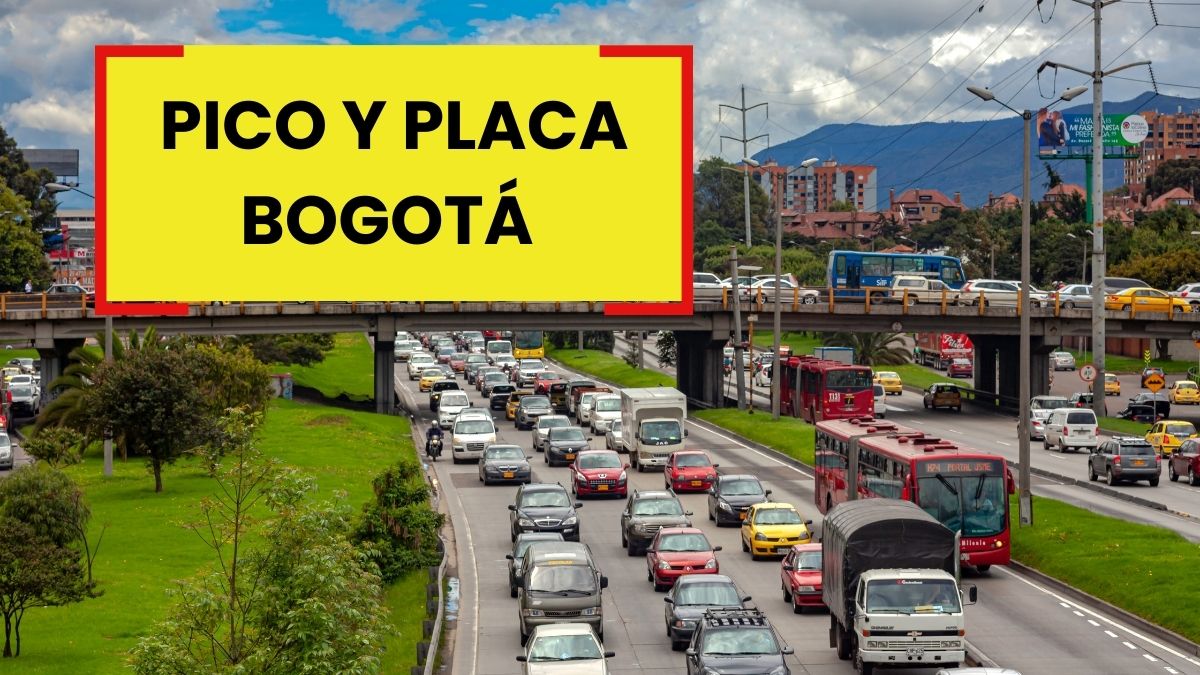 Así quedó el pico y placa para este 31 de diciembre 2024 en Bogotá