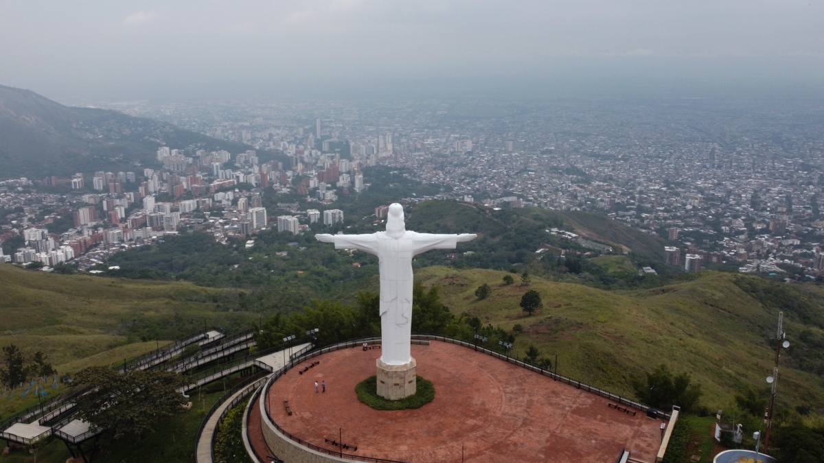 Monumento Cristo Rey en Cali (Getty Images)