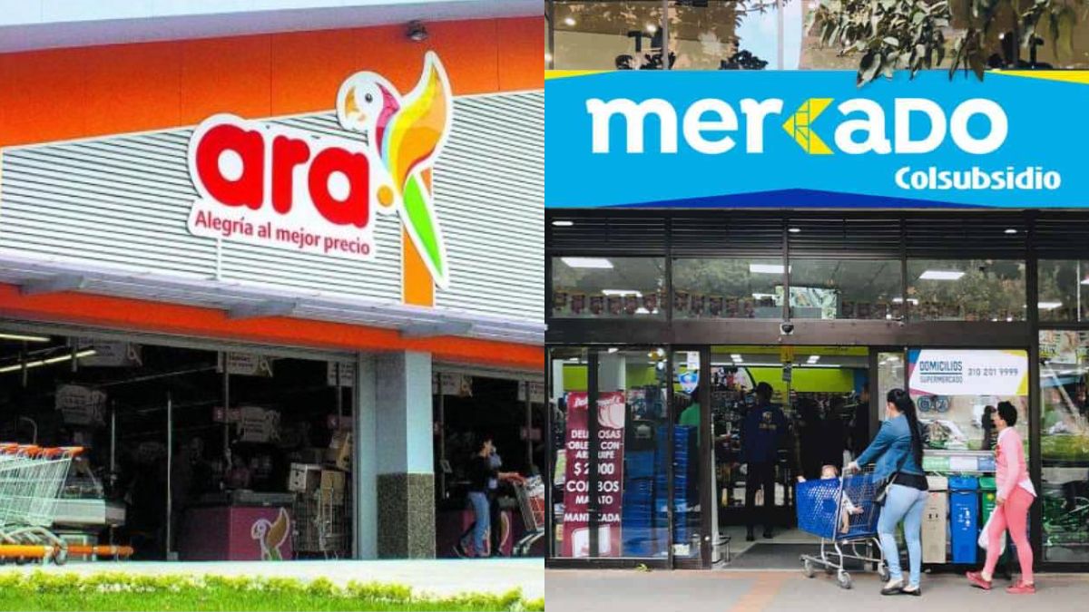 Tiendas Ara y Supermercados Colsubsidio